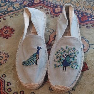 COPY - Soludos peacock espadrilles